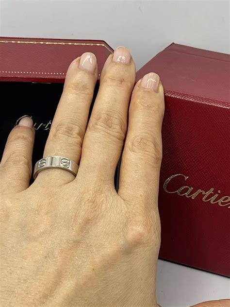 cartier love ring 5.5mm weight|cartier love ring price list.